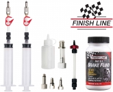 Jagwire HyFlow Bleed Kit 2.0 - DOT oil - With Finish Line DOT oil (120ml) - WS
